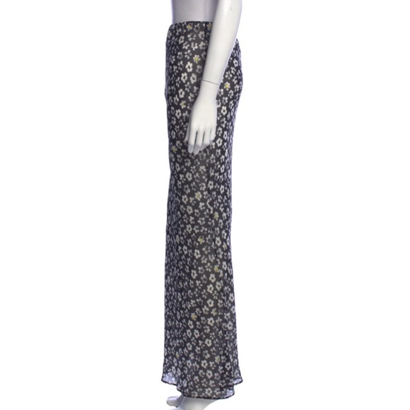 Maison Margiela Silk Floral Maxi Skirt - Picture 2 of 7